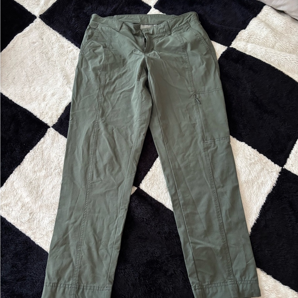 Athleta Green Crop Pants